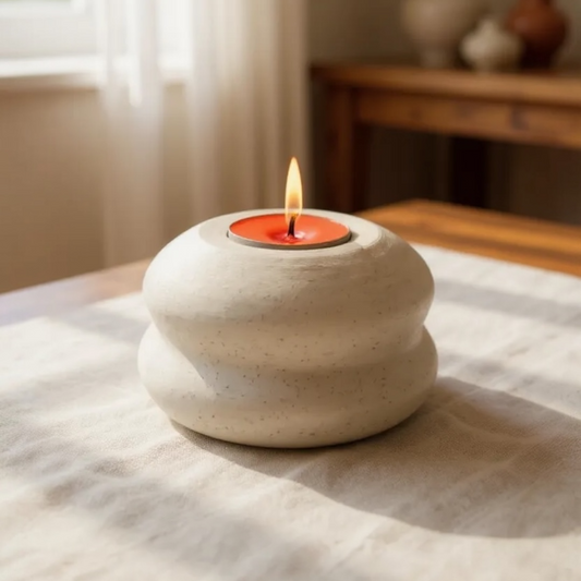 Luxa Orb 3'lü Yuvarlak Tealight Mumluk | Modern Tasarım