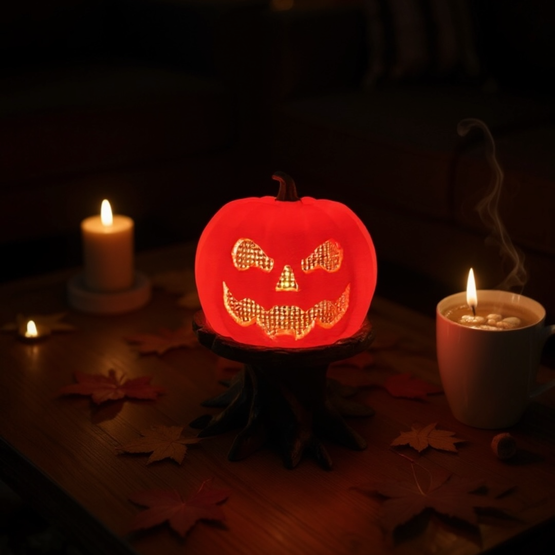 Hallows Carve Balkabağı Halloween Dekorasyon | LED Işıklı