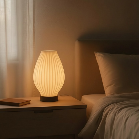 Aura Line Modern Dekoratif Masa Lambası | 14 Renk LED Aydınlatma