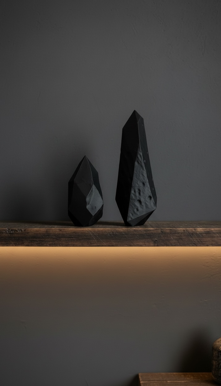 Lava Shard — İkili Dekoratif Obje Seti