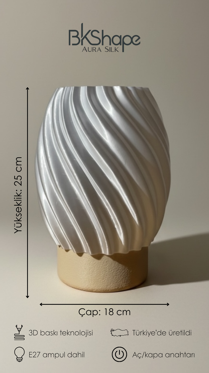 Aura Silk Masa Lambası | 5 Farklı Renk