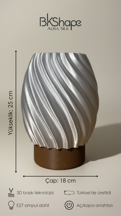 Aura Silk Masa Lambası | 5 Farklı Renk