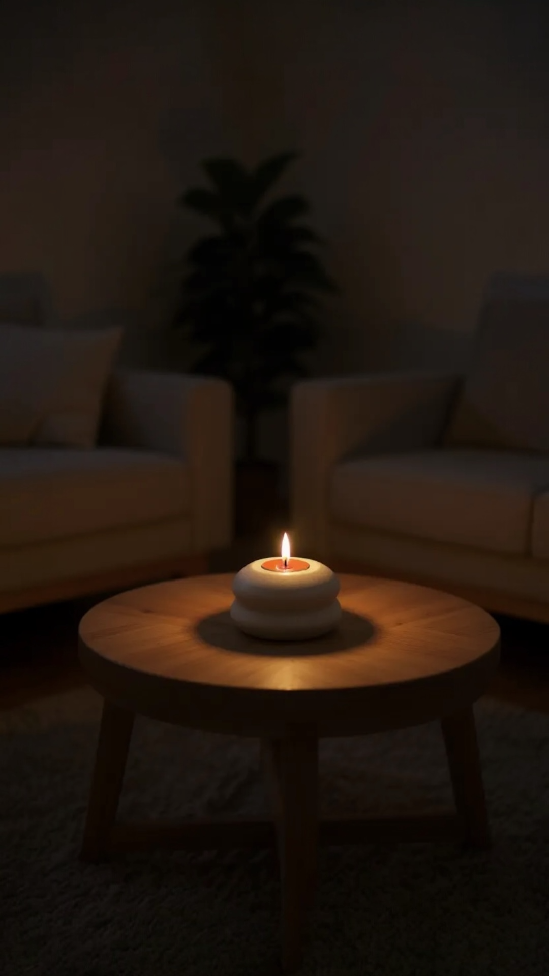 Luxa Orb 3'lü Yuvarlak Tealight Mumluk | Modern Tasarım