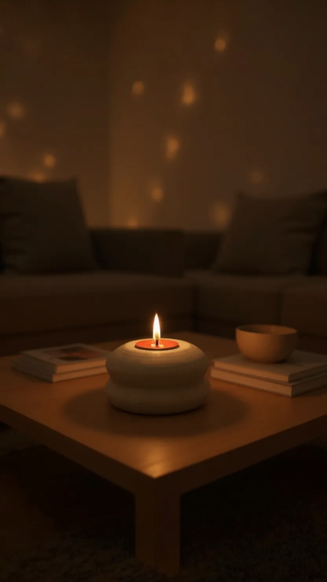 Luxa Orb 3'lü Yuvarlak Tealight Mumluk | Modern Tasarım