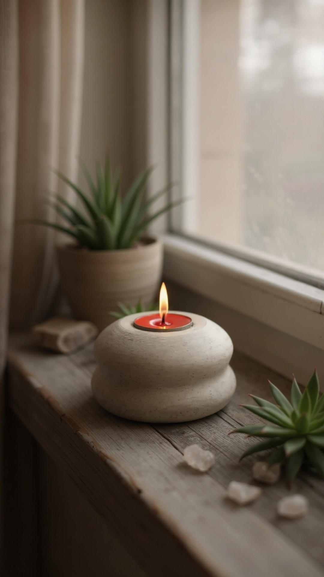 Luxa Orb 3'lü Yuvarlak Tealight Mumluk | Modern Tasarım