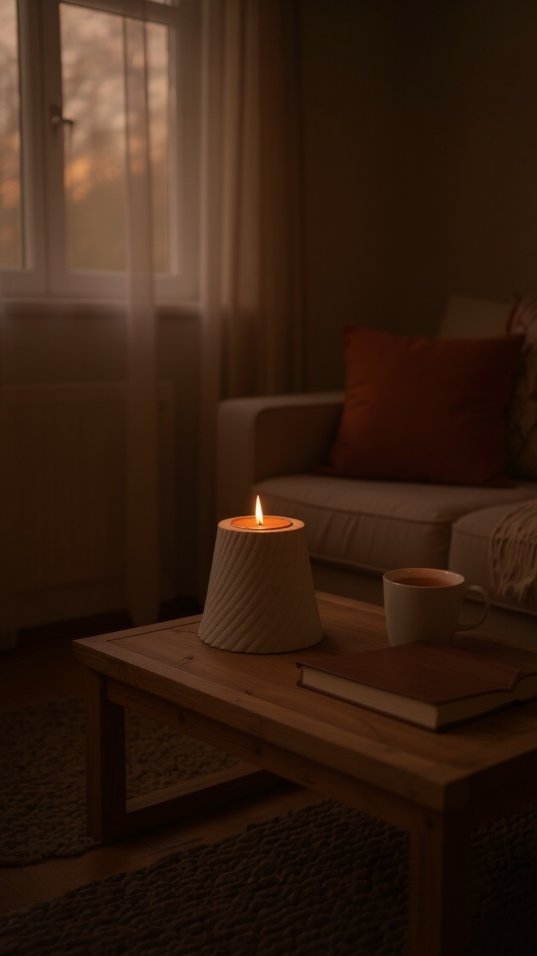 Luxa Swirl 3'lü Spiral Tealight Mumluk | Dinamik Tasarım