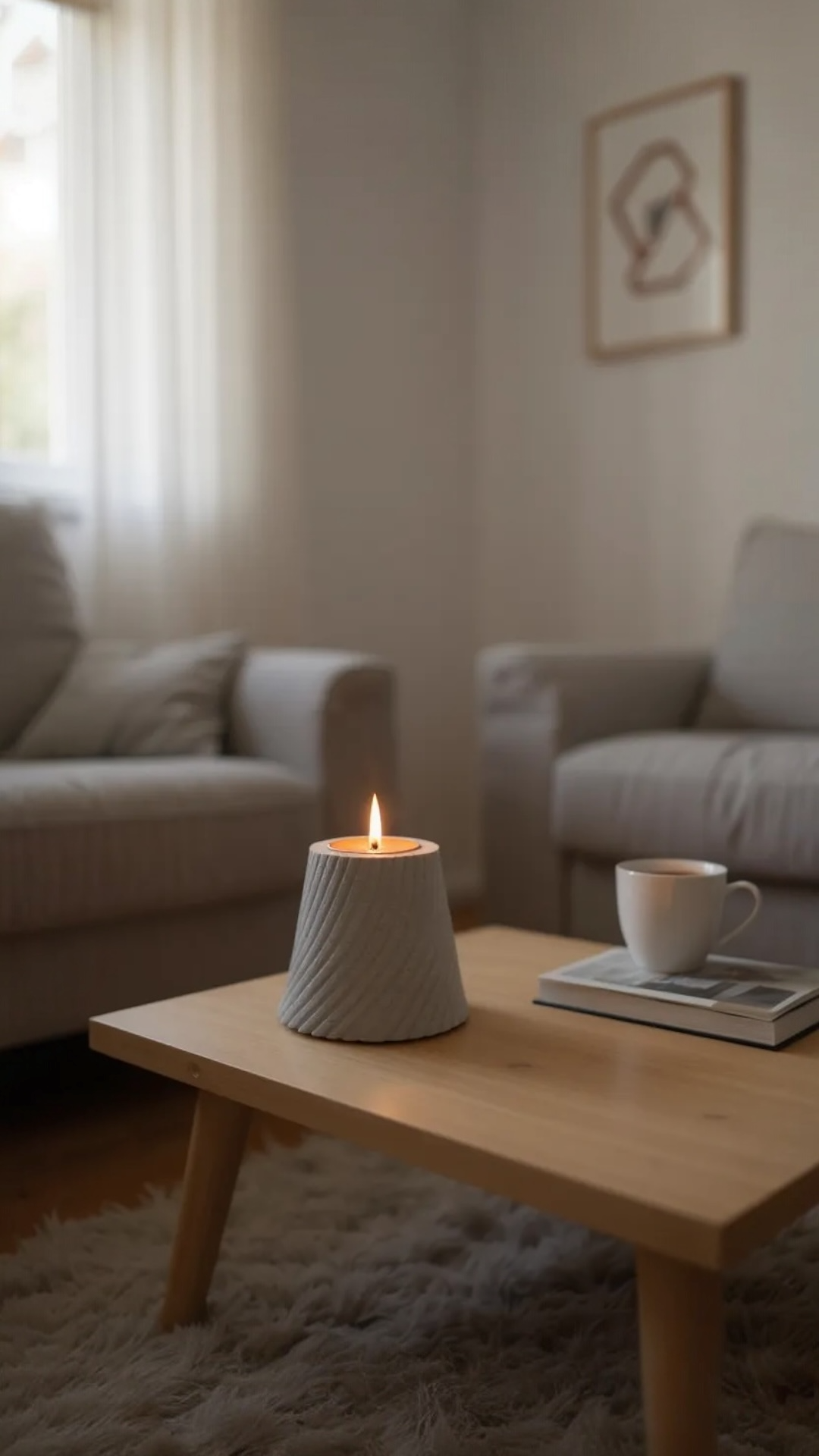 Luxa Swirl 3'lü Spiral Tealight Mumluk | Dinamik Tasarım