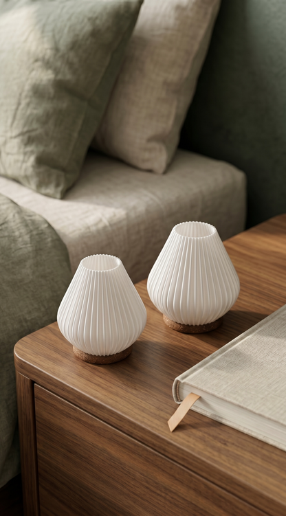 Aura Glow — İkili LED Pilli Tealight Seti