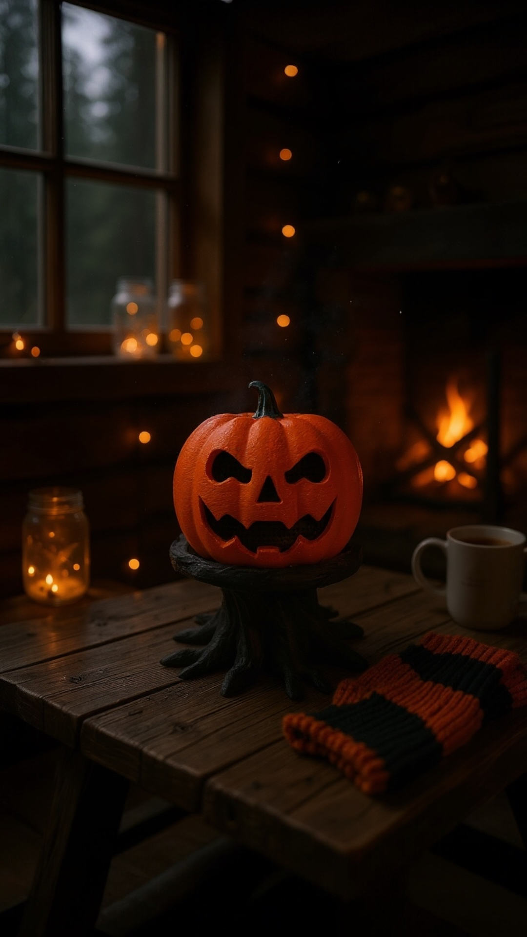Hallows Carve Balkabağı Halloween Dekorasyon | LED Işıklı