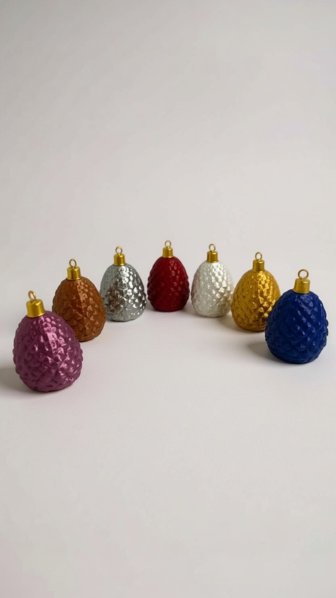 Christmas Pinecone Çam Kozalağı Yılbaşı Süsü | 7 Renk