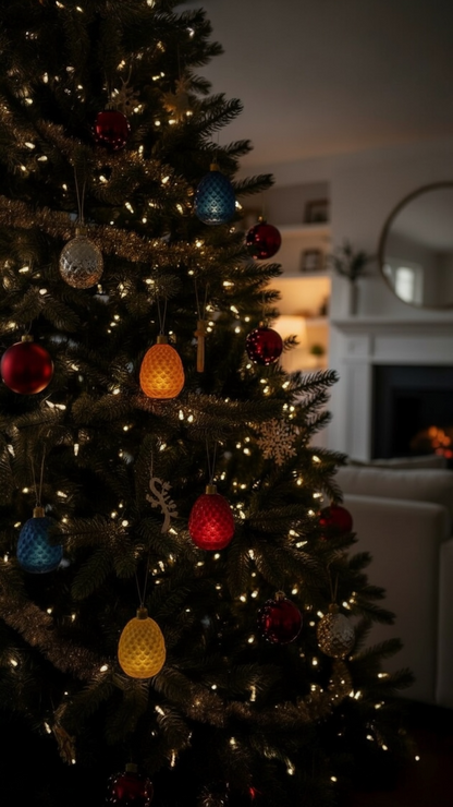 Christmas Pinecone Çam Kozalağı Yılbaşı Süsü | 7 Renk