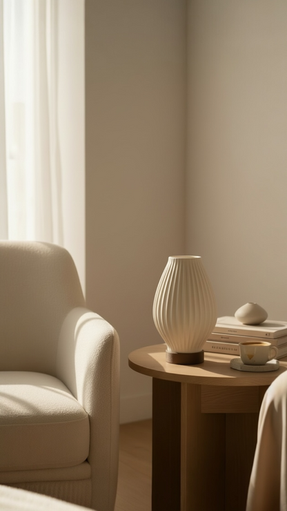 Aura Line Modern Dekoratif Masa Lambası | 14 Renk LED Aydınlatma