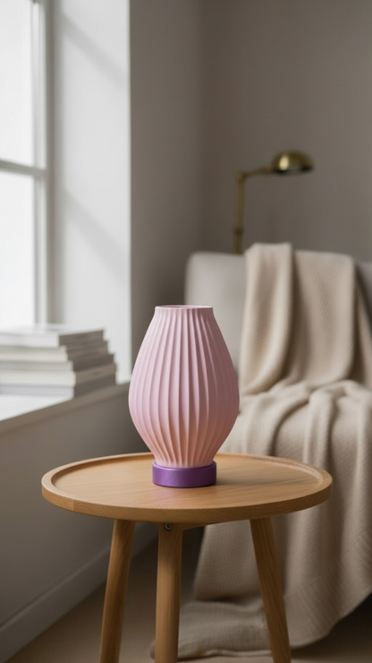 Aura Line Modern Dekoratif Masa Lambası | 14 Renk LED Aydınlatma