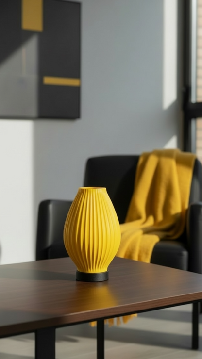 Aura Line Modern Dekoratif Masa Lambası | 14 Renk LED Aydınlatma