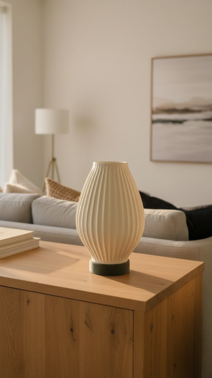 Aura Line Modern Dekoratif Masa Lambası | 14 Renk LED Aydınlatma