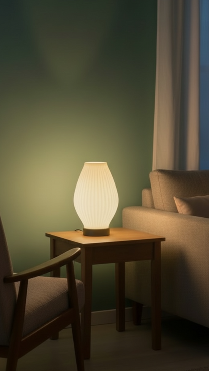 Aura Line Modern Dekoratif Masa Lambası | 14 Renk LED Aydınlatma