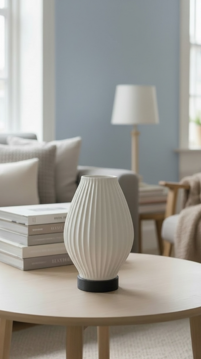 Aura Line Modern Dekoratif Masa Lambası | 14 Renk LED Aydınlatma