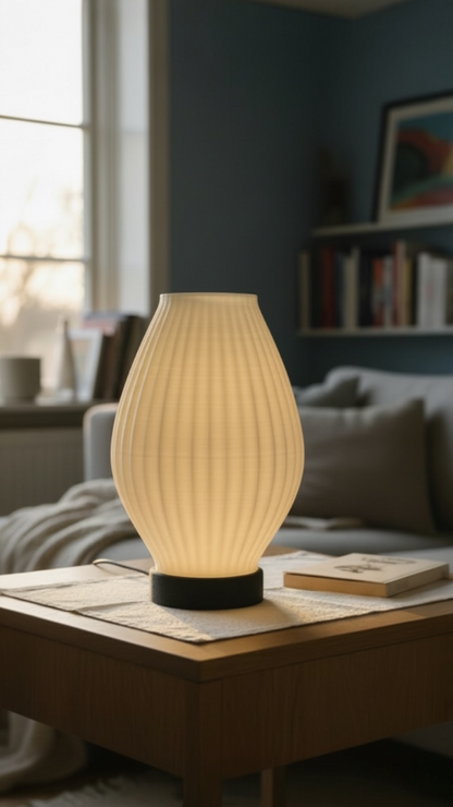 Aura Line Modern Dekoratif Masa Lambası | 14 Renk LED Aydınlatma