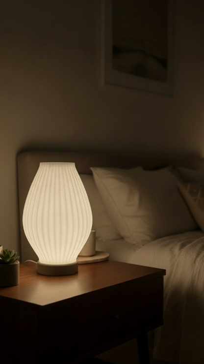 Aura Line Modern Dekoratif Masa Lambası | 14 Renk LED Aydınlatma