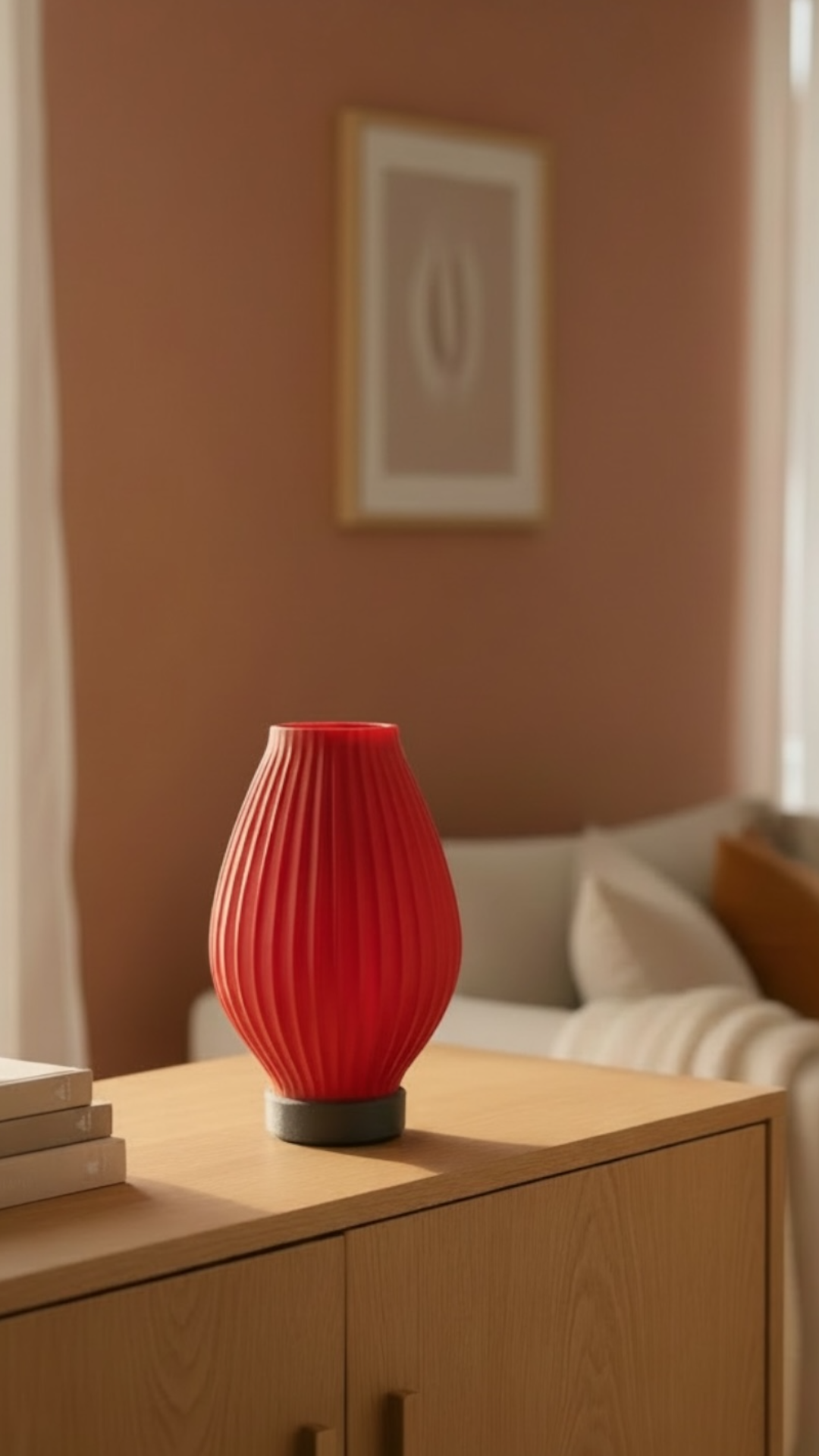 Aura Line Modern Dekoratif Masa Lambası | 14 Renk LED Aydınlatma