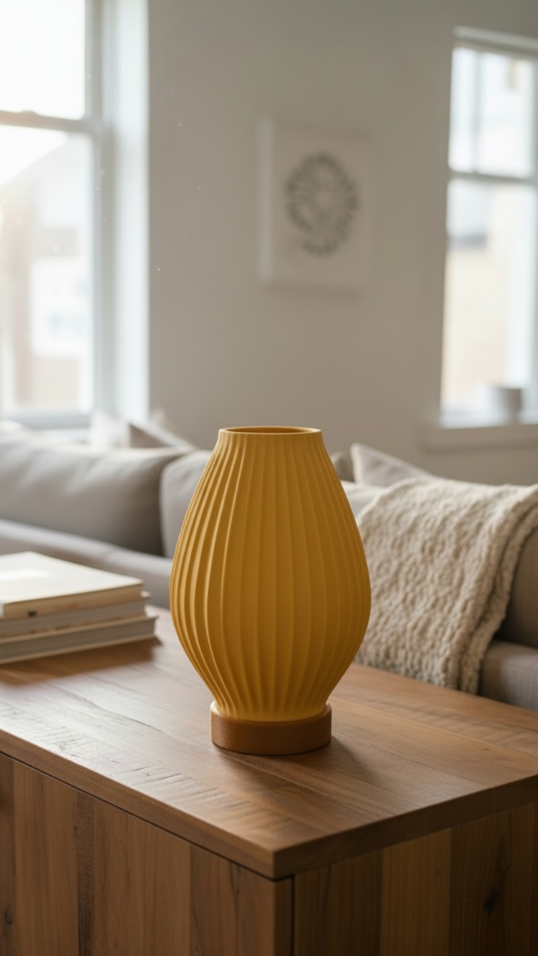 Aura Line Modern Dekoratif Masa Lambası | 14 Renk LED Aydınlatma