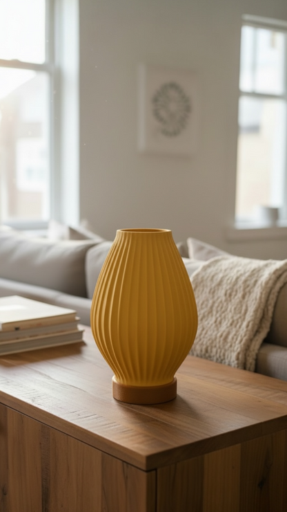 Aura Line Modern Dekoratif Masa Lambası | 14 Renk LED Aydınlatma