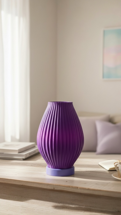 Aura Line Modern Dekoratif Masa Lambası | 14 Renk LED Aydınlatma