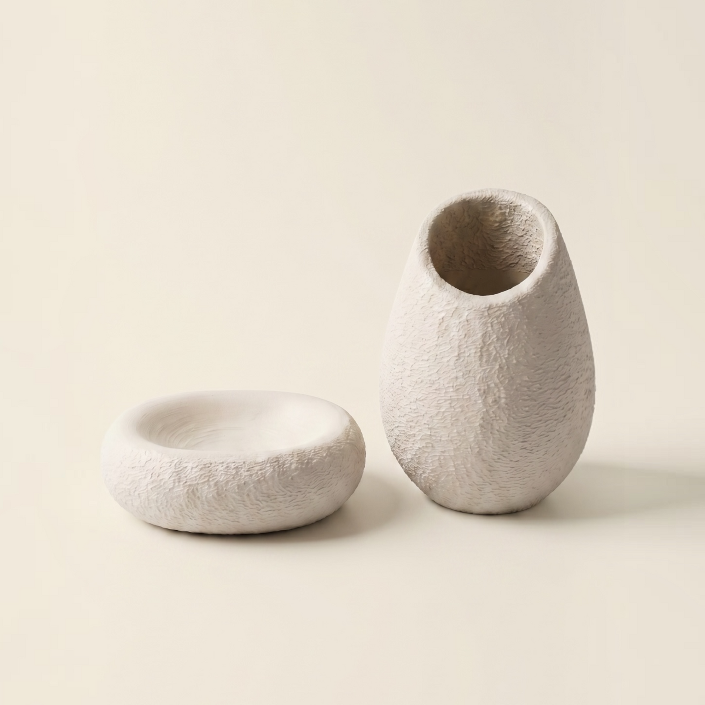 Skadi Stone Banyo Seti | Sabunluk ve Diş Fırçalığı