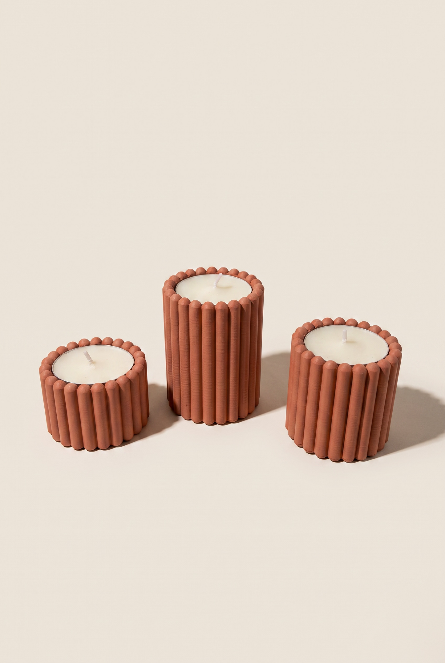 Perla Tealight Mumluk Seti – 3'lü Tealight Mumluk
